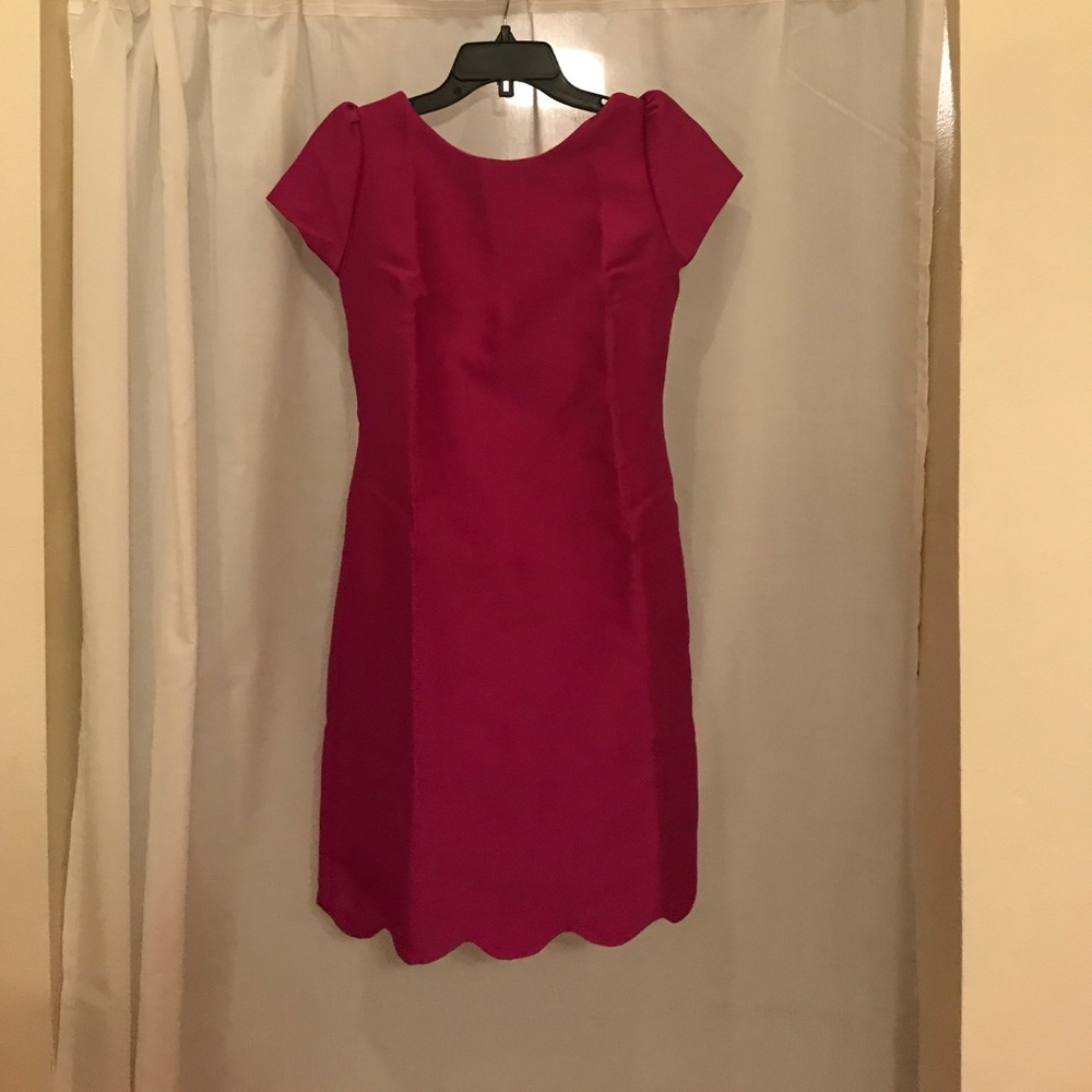 Camilyn Beth Brigette Dress in Fuchisa.  Size 0.